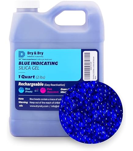 Amazon.com: 1 Gallon Blue Indicating Silica Gel Desiccant